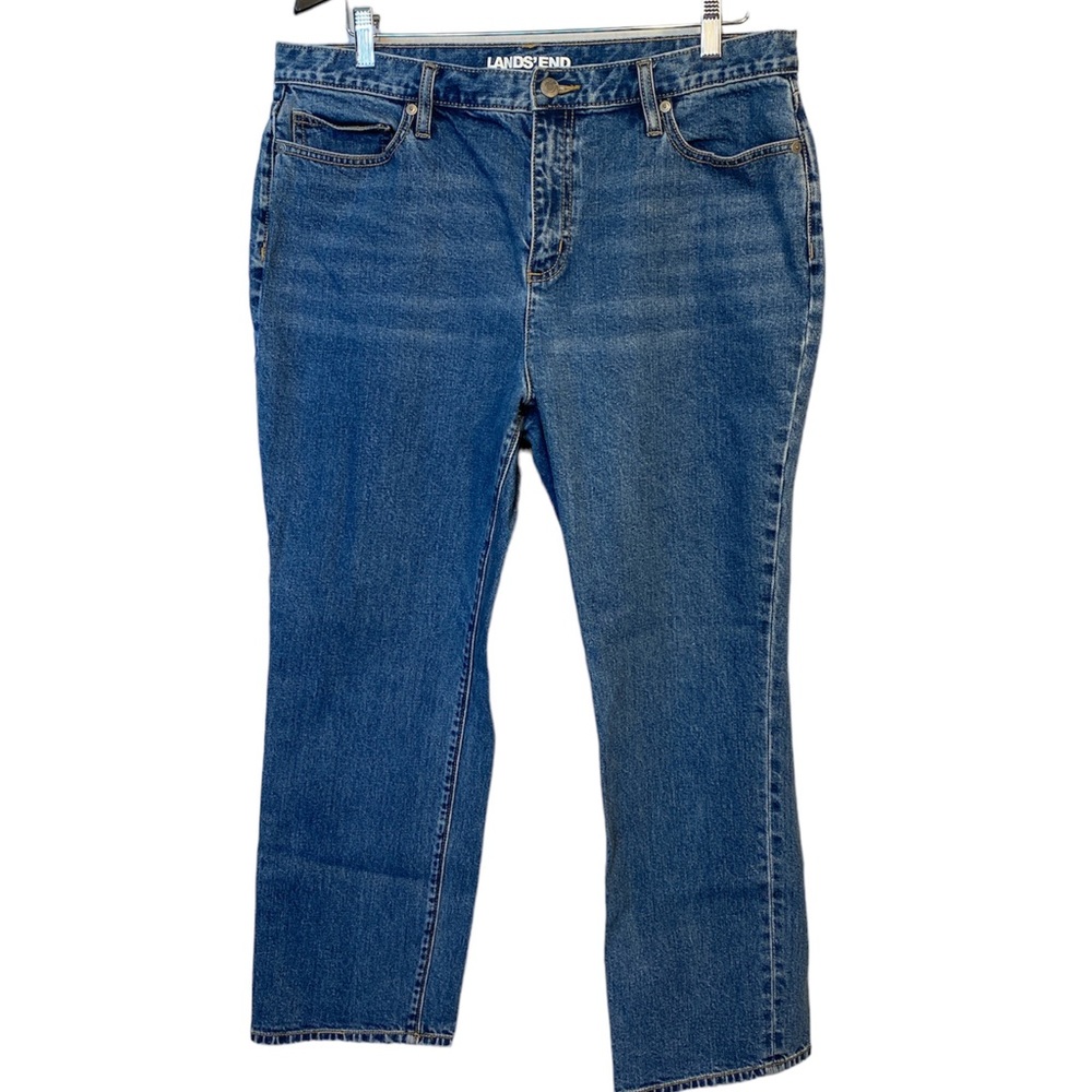 Land’s End Jeans.